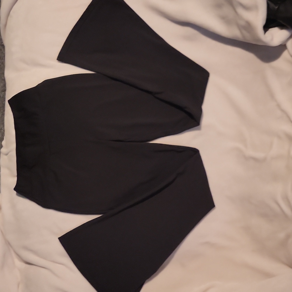 Womens small bell bottom flare leggings
